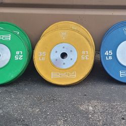 Ape Competition Bumper Plate set (Pounds)