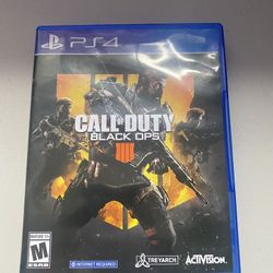 PS4 BLACK OPS 4