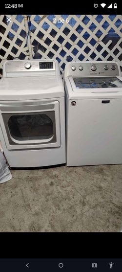 Maytag electric washer and dryer