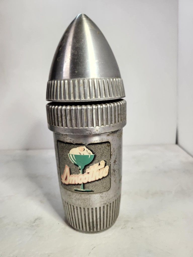 Vintage Ralmac Smoothie Mixer Ice Cream Rocket Shape Retro Mid-Century Atomic