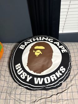 Bape Circle Cushion Black