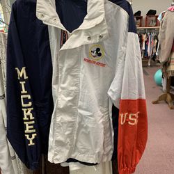 90s Vintage Mickey Mouse Starter Jacket