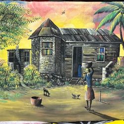 Caribbean Oil Painting On Canvas