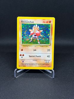 Hitmonchan 7/102 Holo base set