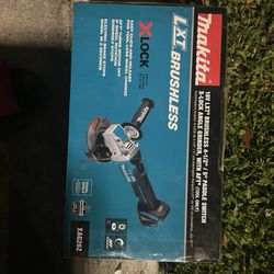 Makita 18V LXT BRUSHLESS 4-1/2” To 5” X-lock Angle Grinder With AFT