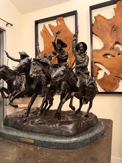“Coming Through the Rye” Bronze Sculpture / Sculpture