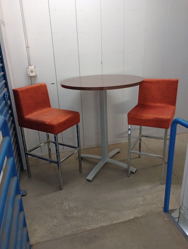 Bar Height Table And Stools For Sale Together $ 260