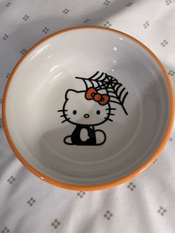 Small Hello Kitty Halloween Pet Dish