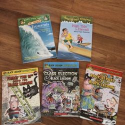 Magic Treehouse And Black Lagoon Books