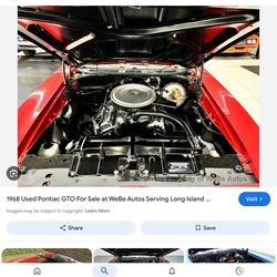 1968 PONTIAC GTO 400 BLOCK MOTOR AND TRANSMISSION