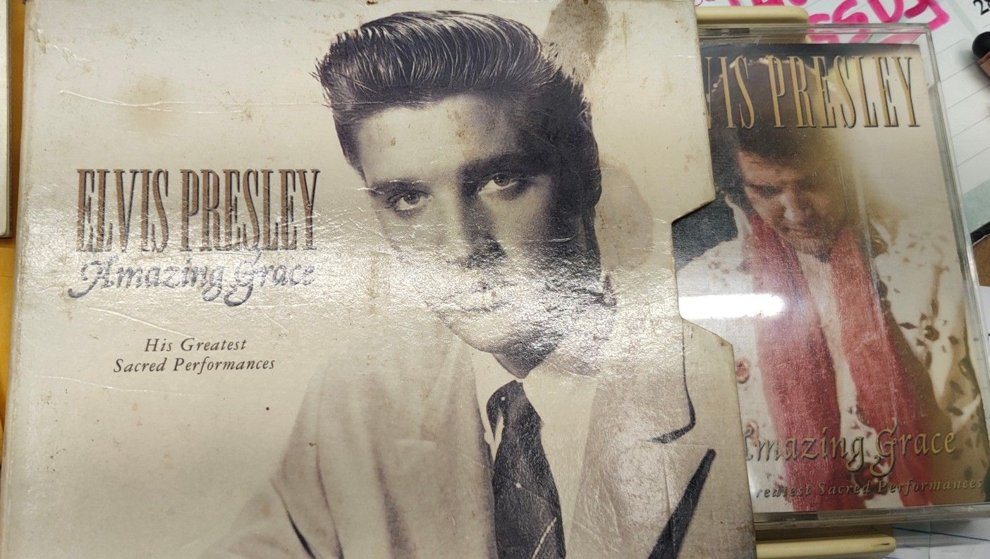 Elvis -Amazing Grace-His Greatest Sacred Performances 2 Cassette BoxSet
