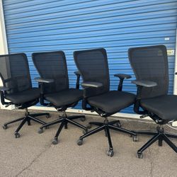 Haworth Zody Fully Loaded Office Chairs 