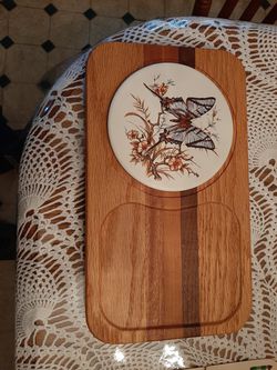 Cutting Board With Trivet