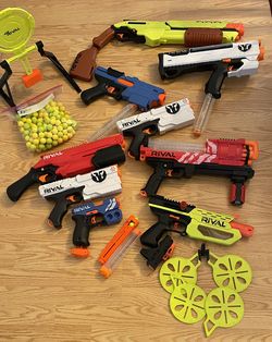 Hasbro RIVAL Blasters Nerf Guns Lot