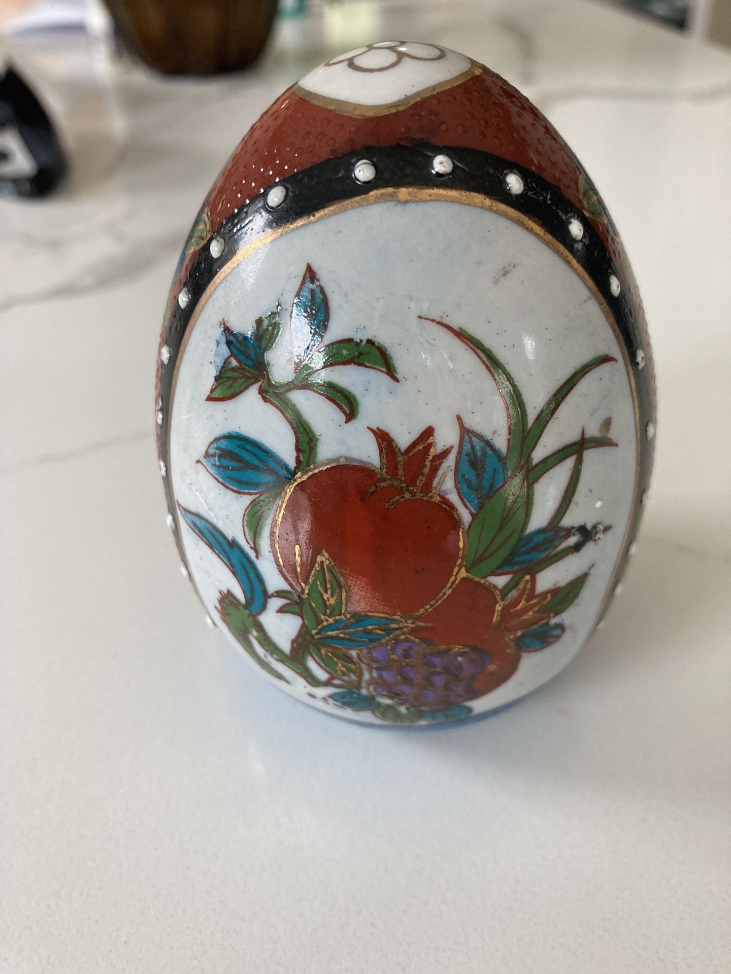 EASTER GLASS EGG