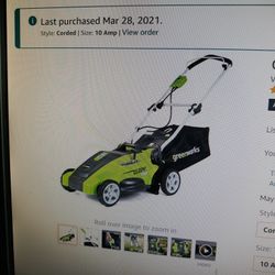  Lawn Mower  Barely USED
