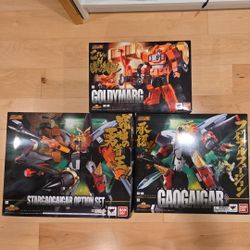 Bandai Soul Of Chogokin Gx-68, 69 And Option Set