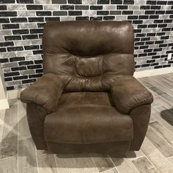 Pleather Manual Recliner