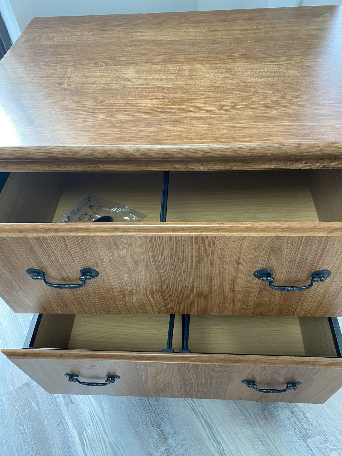 Very nice solid wood file cabinet