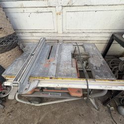 RIDGID 15 Amp 10 in. Portable Corded Pro Jobsite Table Saw with Stand