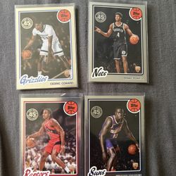 45th Anniversary Rookie Cards 