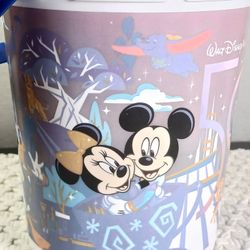 2022 Walt Disney World 50th Anniversary Mickey & Minnie Souvenir Popcorn Bucket