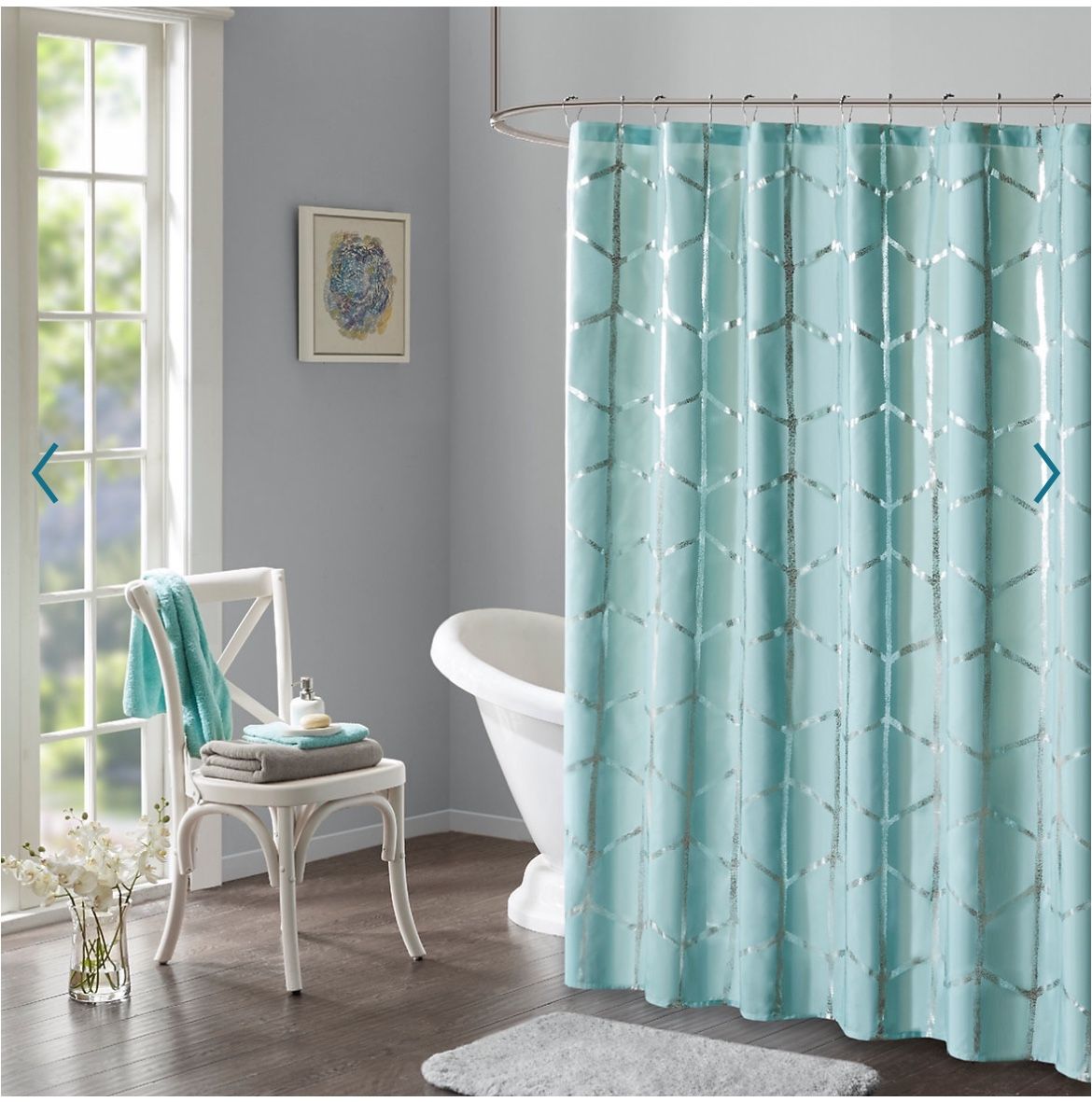 NEW Intelligent Design Shower Curtain