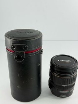 Canon EF 28-135mm f/3.5-5.6 IS USM Lens w/ Hard Case & UV Filter