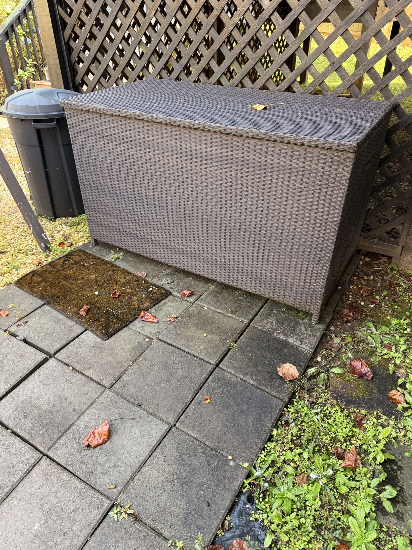 Outdoor Resin Pool Supply Storage