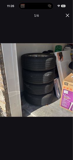 4 Wrangler Goodyear Tires And Rims Ram 1500