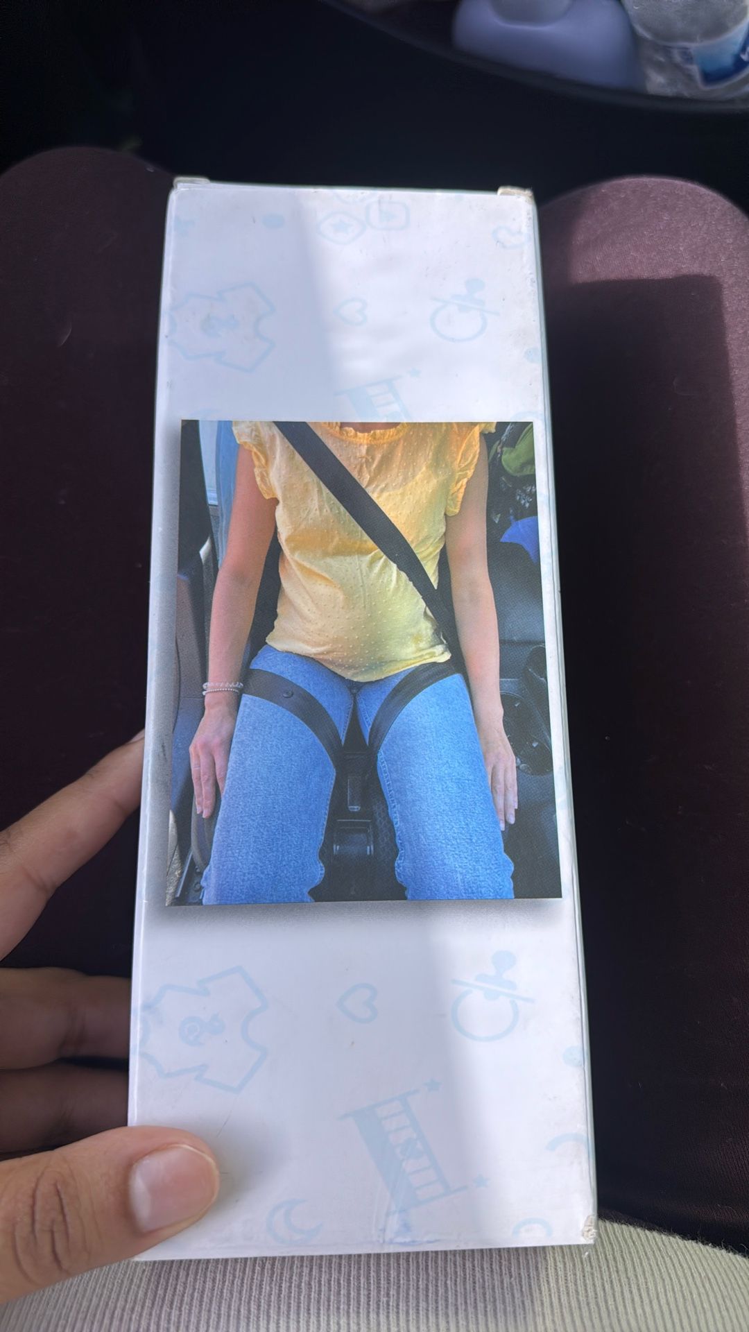 Pregnancy seat belt 