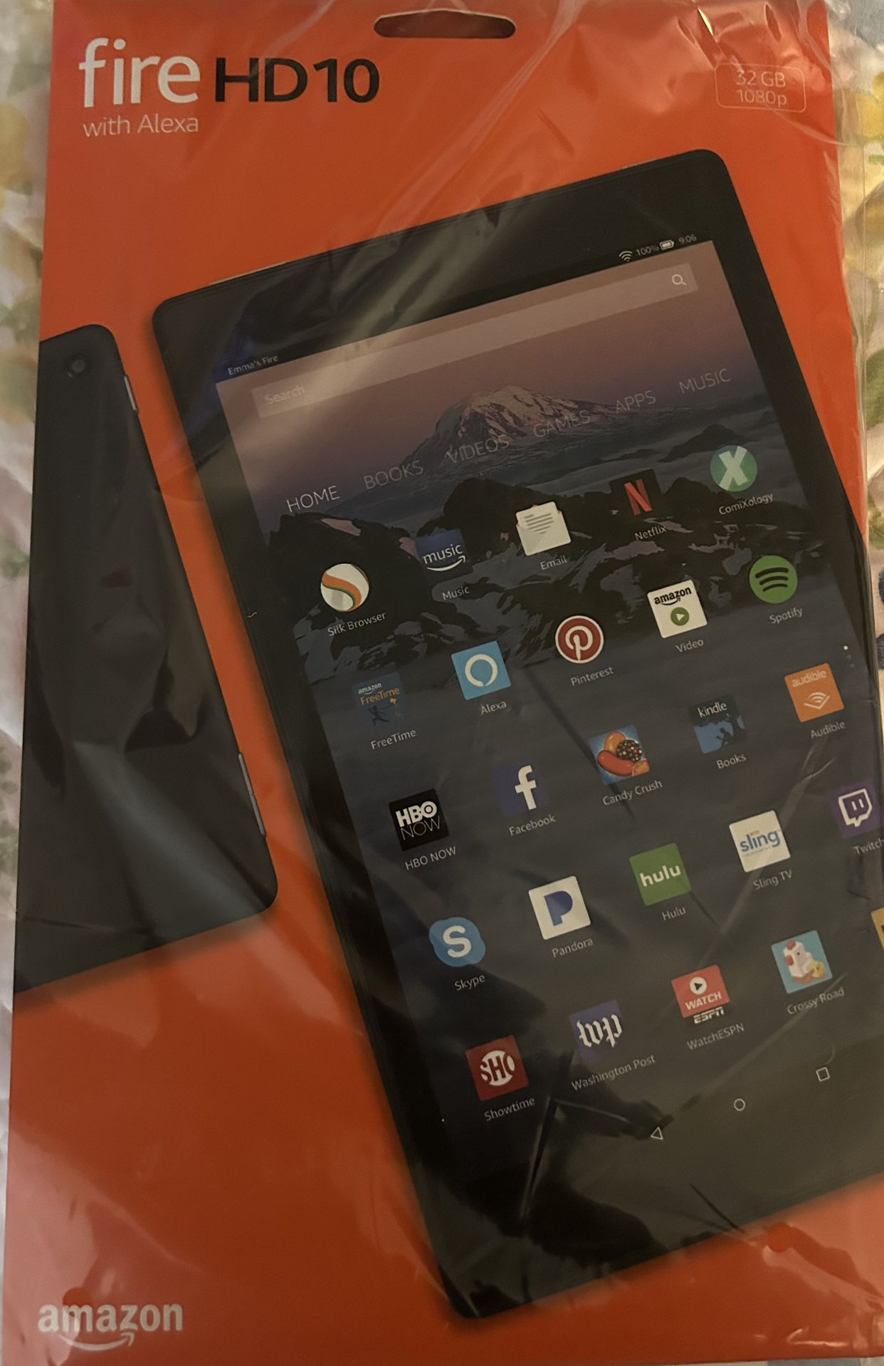 Amazon Fire HD 8 Tablet 10”- 32GB - Black 