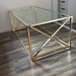 Gold Coffee Table