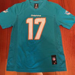 Miami Dolphins Teal Jersey Like New Youth
