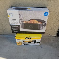 Roaster Oven, Deep Fryer