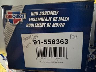 2015. honda civic   hub 