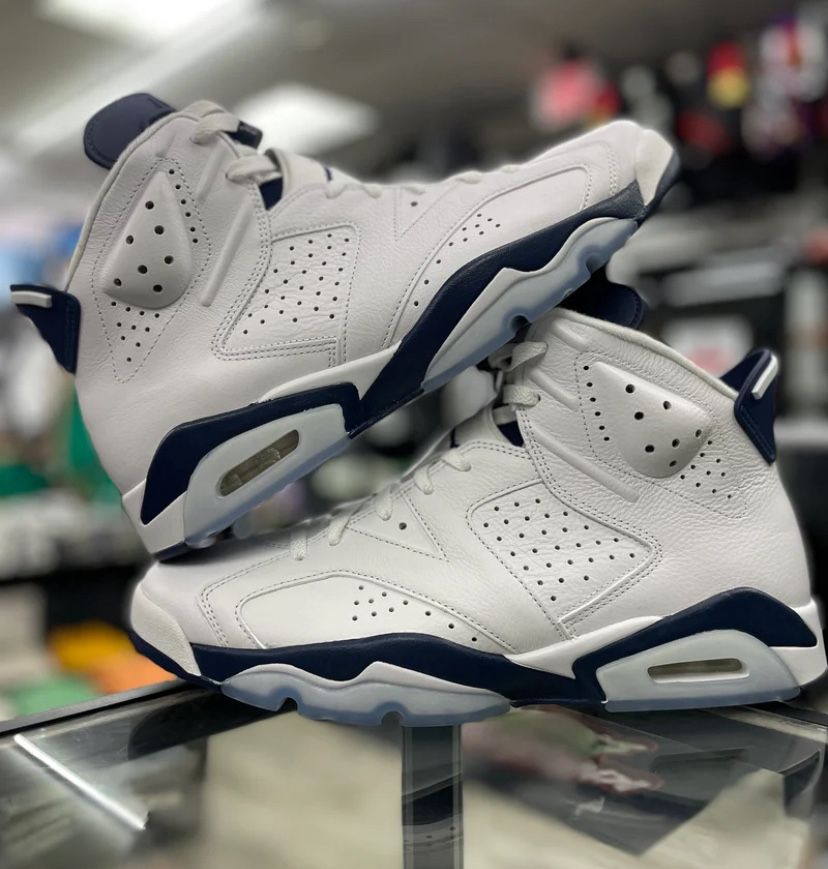 Jordan 6s Midnight Navy