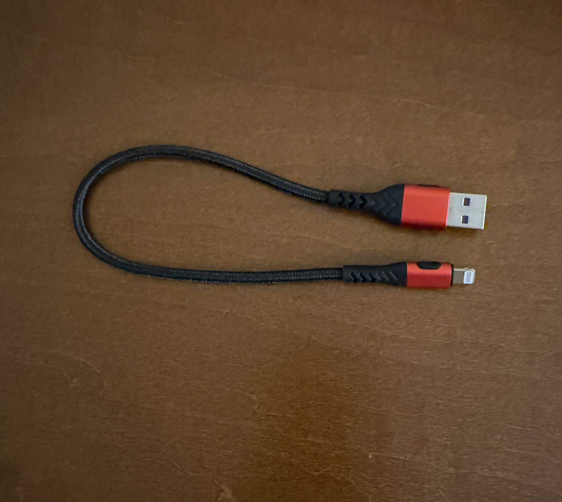 MFiCertified Durable Nylon 10 Inch Lightning to USB Cable Brand New