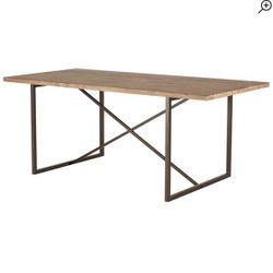 Joss&Main 75" Solid Wood Dining Table