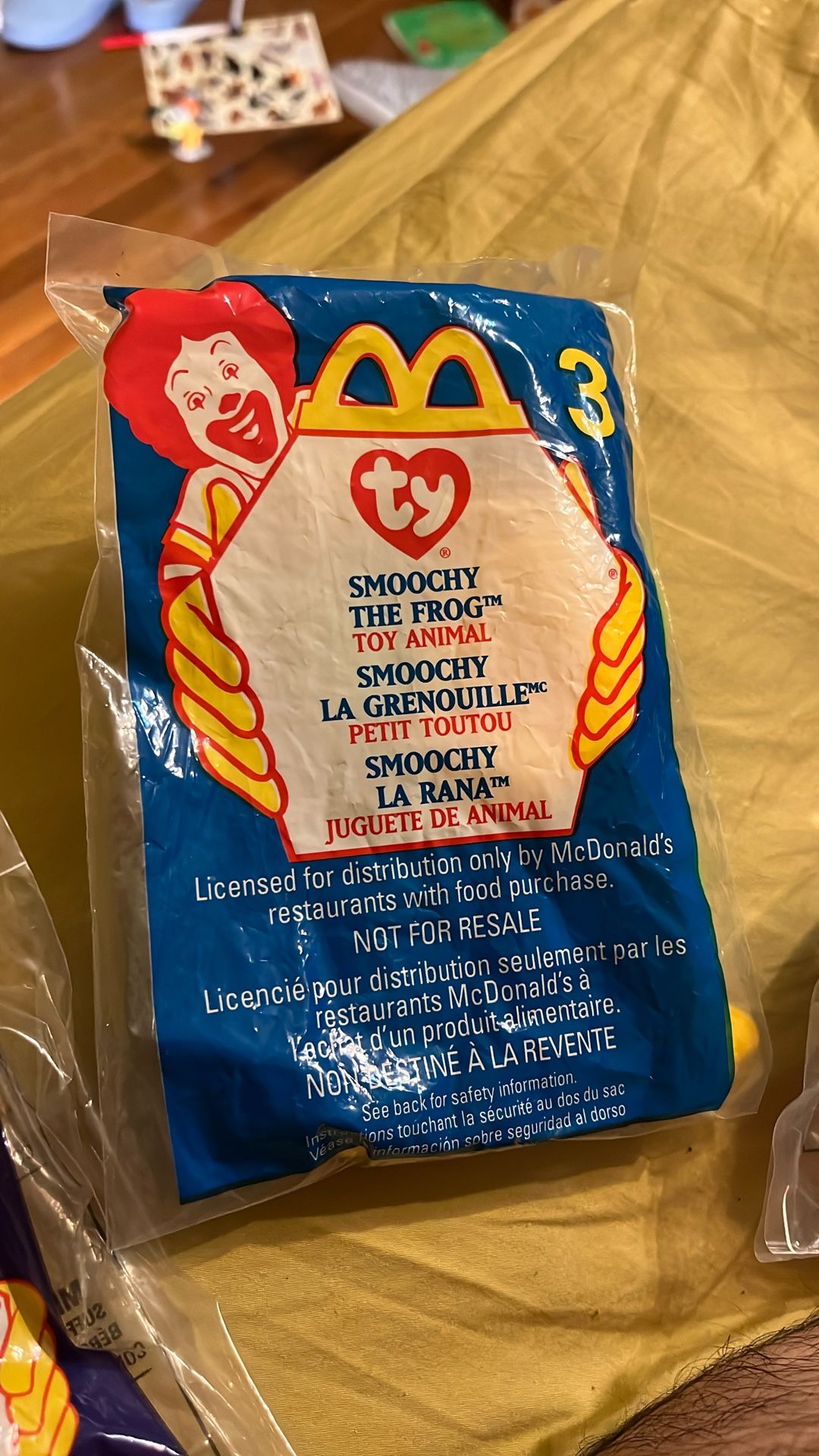 Smoochy The Frog  Beanie Baby