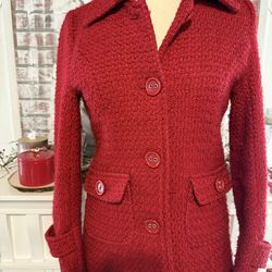 VINTAGE WET SEAL PEA COAT!