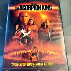 The Rock The Scorpion King DVD 