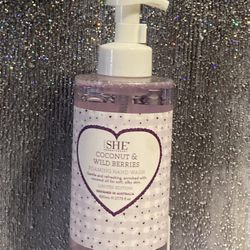 Om She Coconut Rose & Lychee Foaming Hand Soap LIMITED EDITION 27.7oz xL