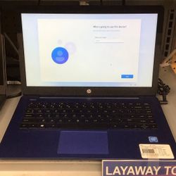 HP Stream Blue Laptop