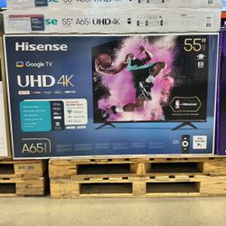 55” Hisense Smart 4k Led Uhd Tv 