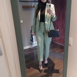 Zara Green Suit