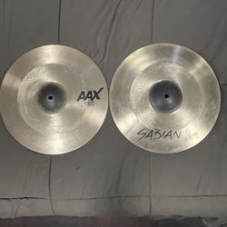 AAX Freq 14” Hi Hats Drum Cymbals 