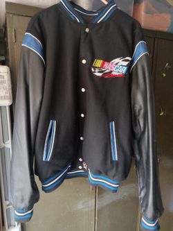Reversible Nascar Varsity/ Satin Jacket