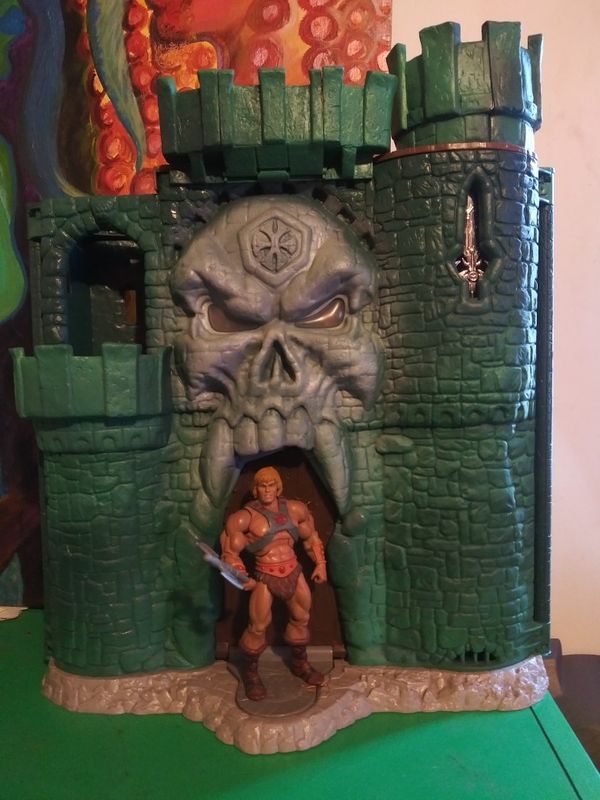 HeMan Castle Grayskull (2002) playset i have all the pieces i even