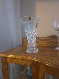 9 Inch 24%lead Crystal Vase